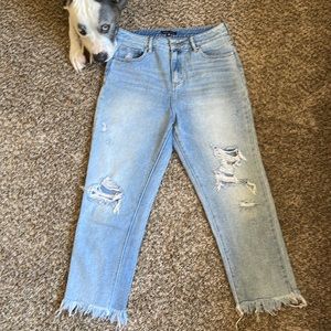 Kendall & Kylie cropped jeans